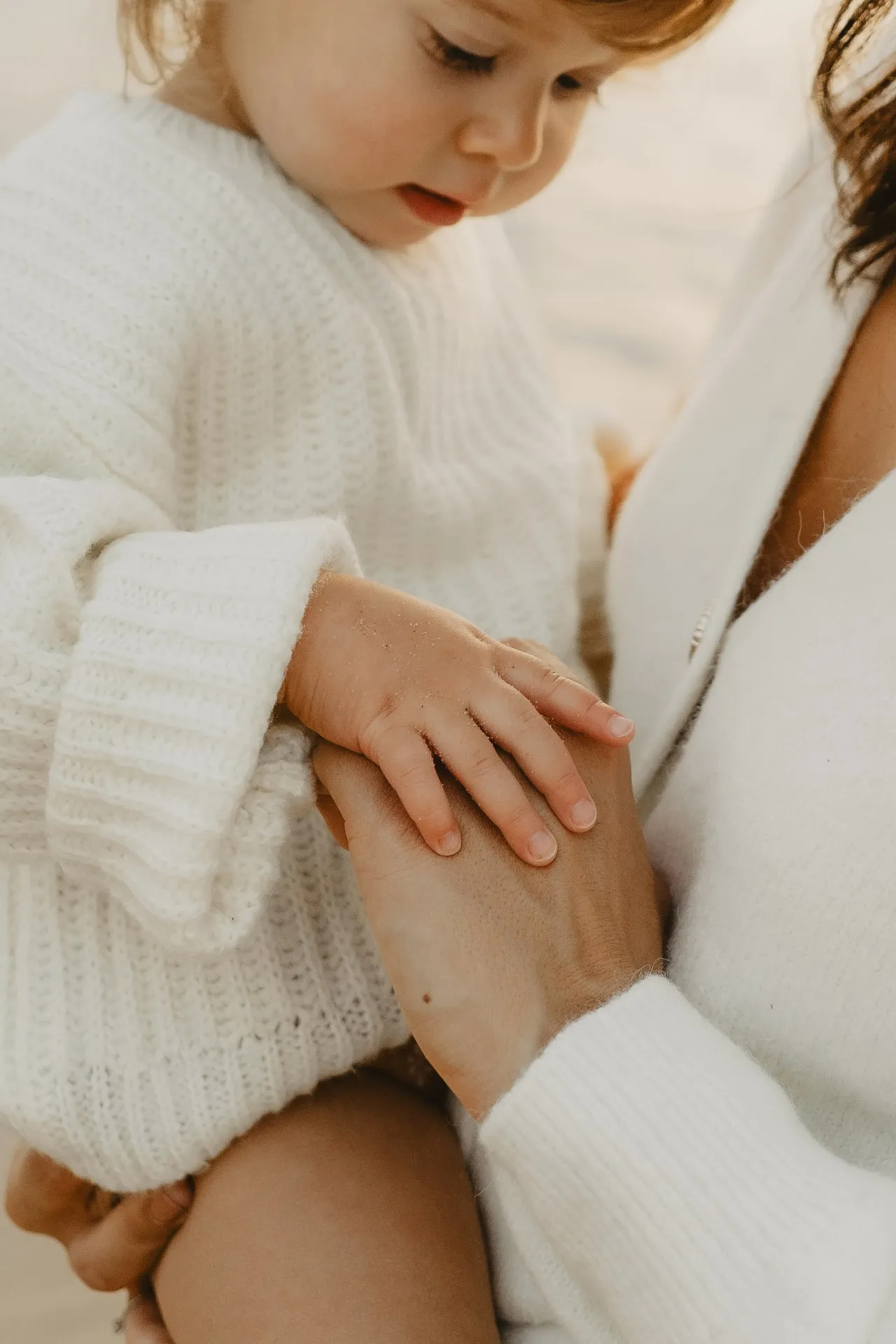 Portrait de famille en lumière dorée du Bassin d'Arcachon