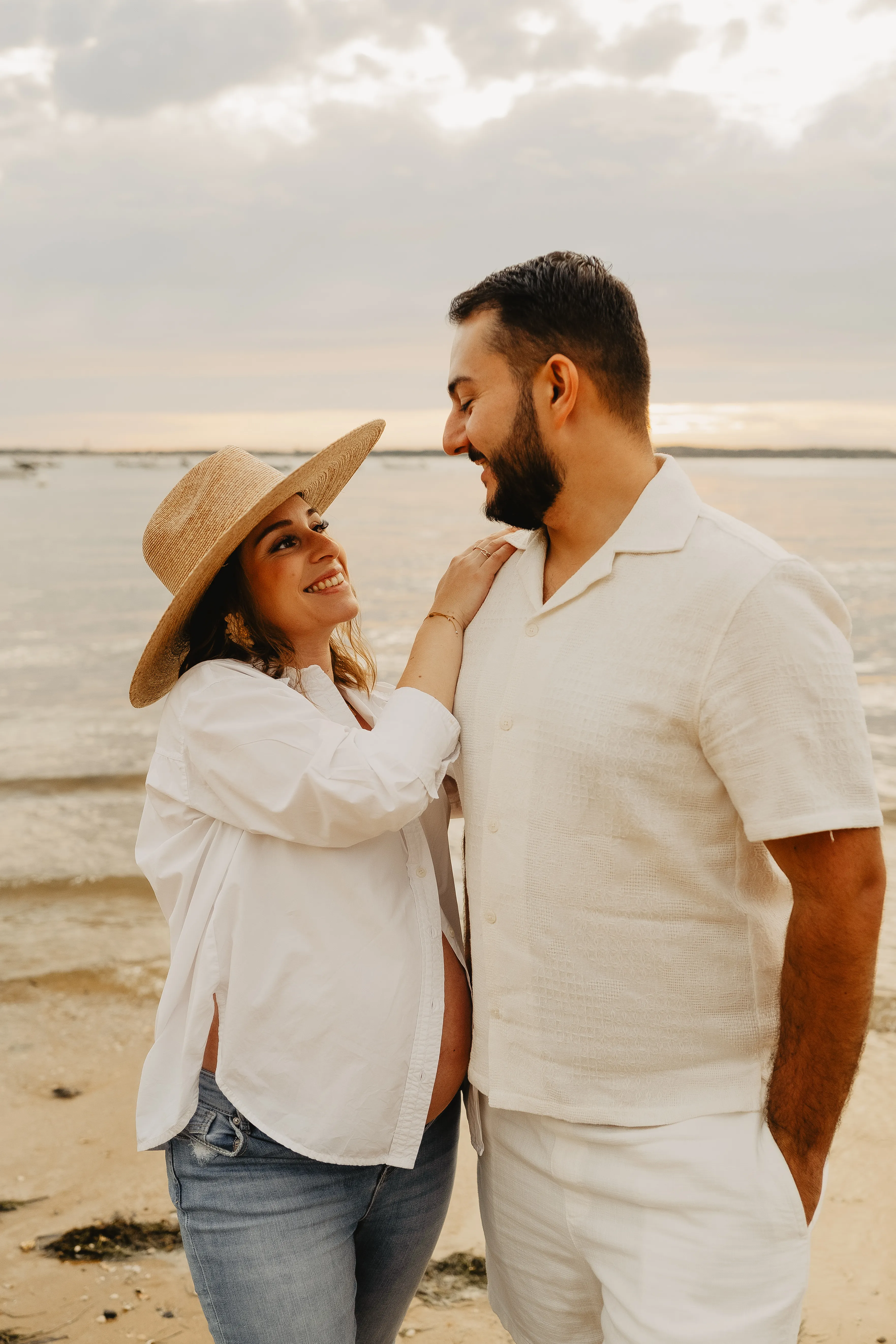 Couple en attente de bébé