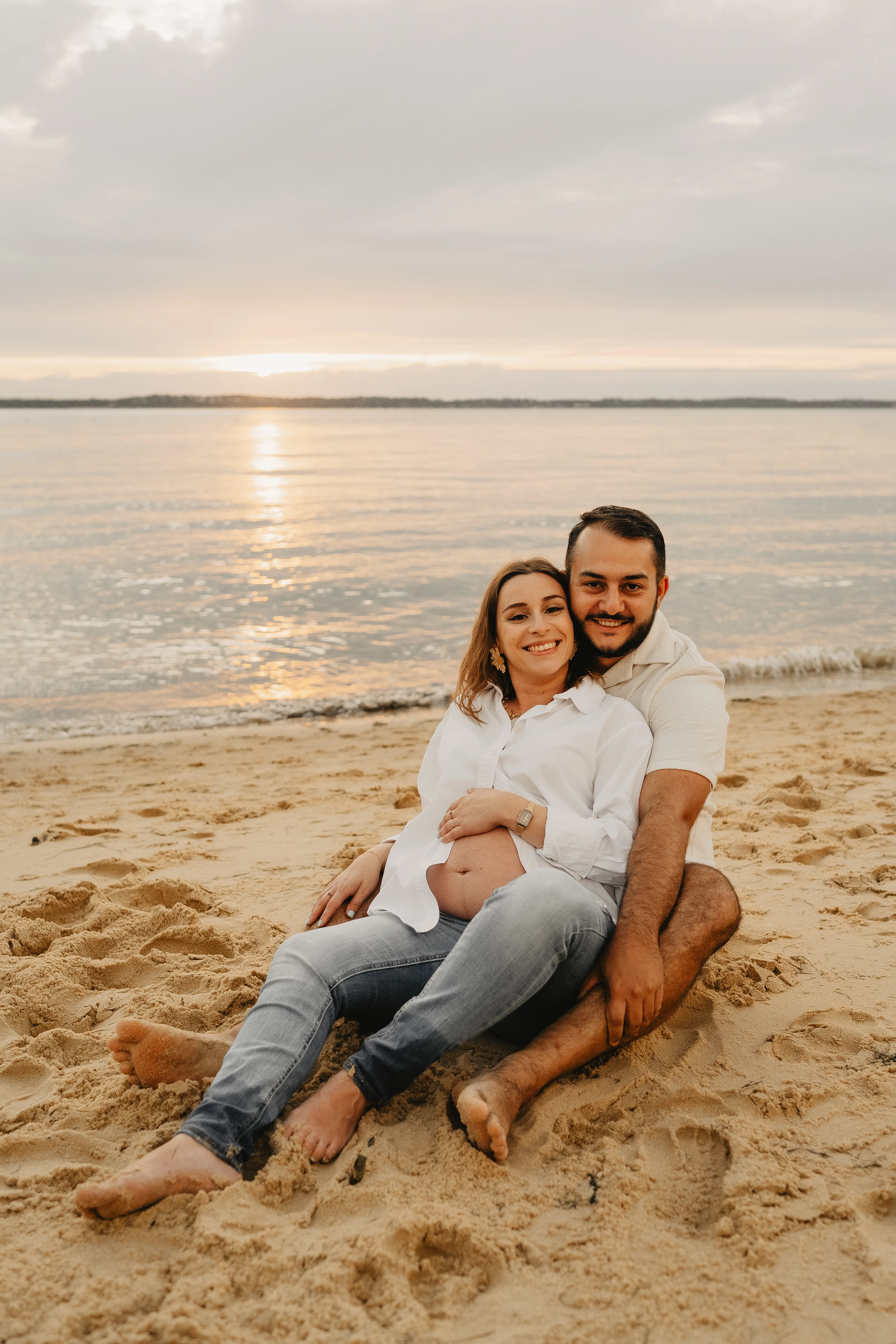 Séance maternité Bassin Arcachon