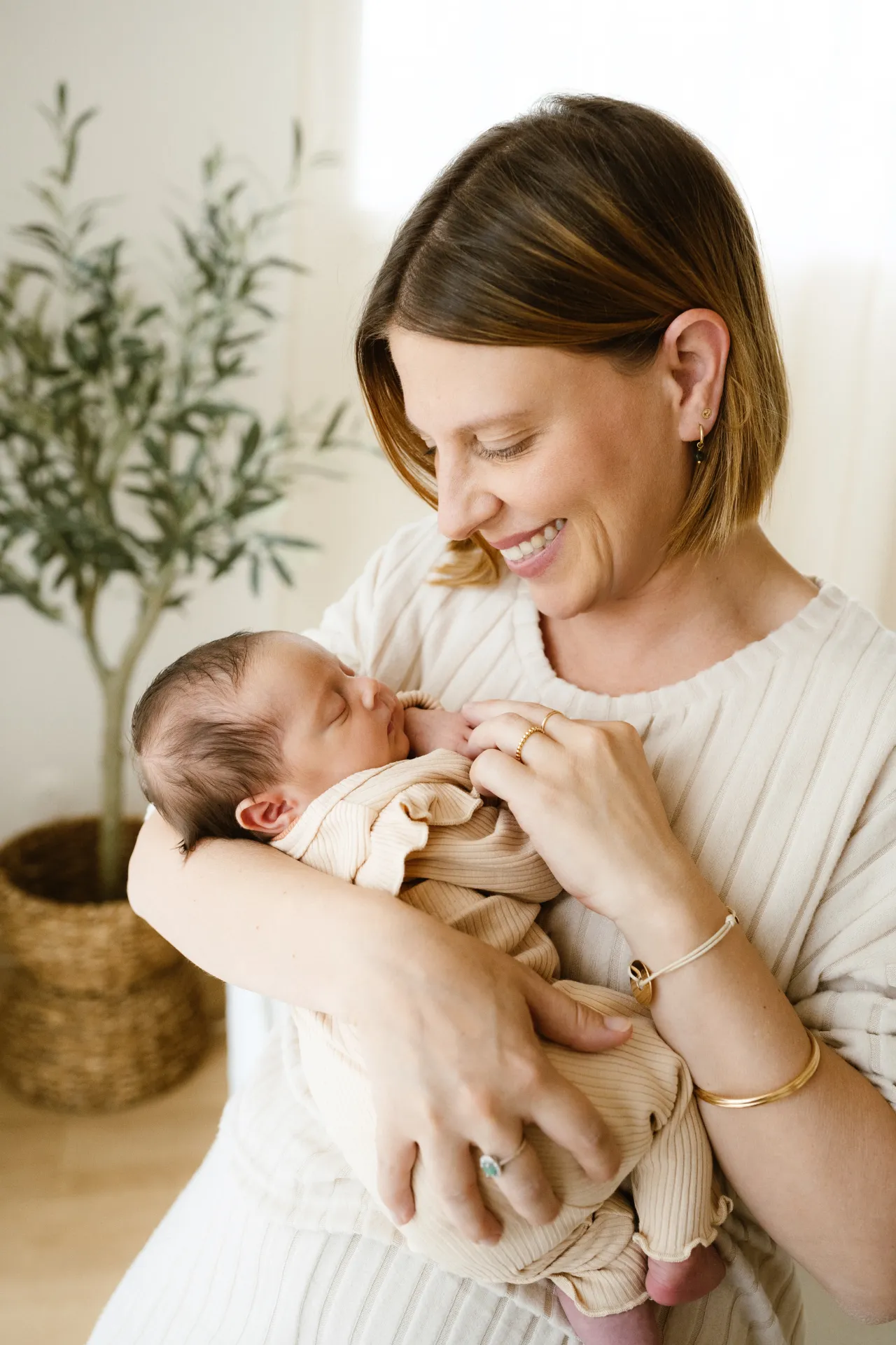 Séance naissance maman bébé