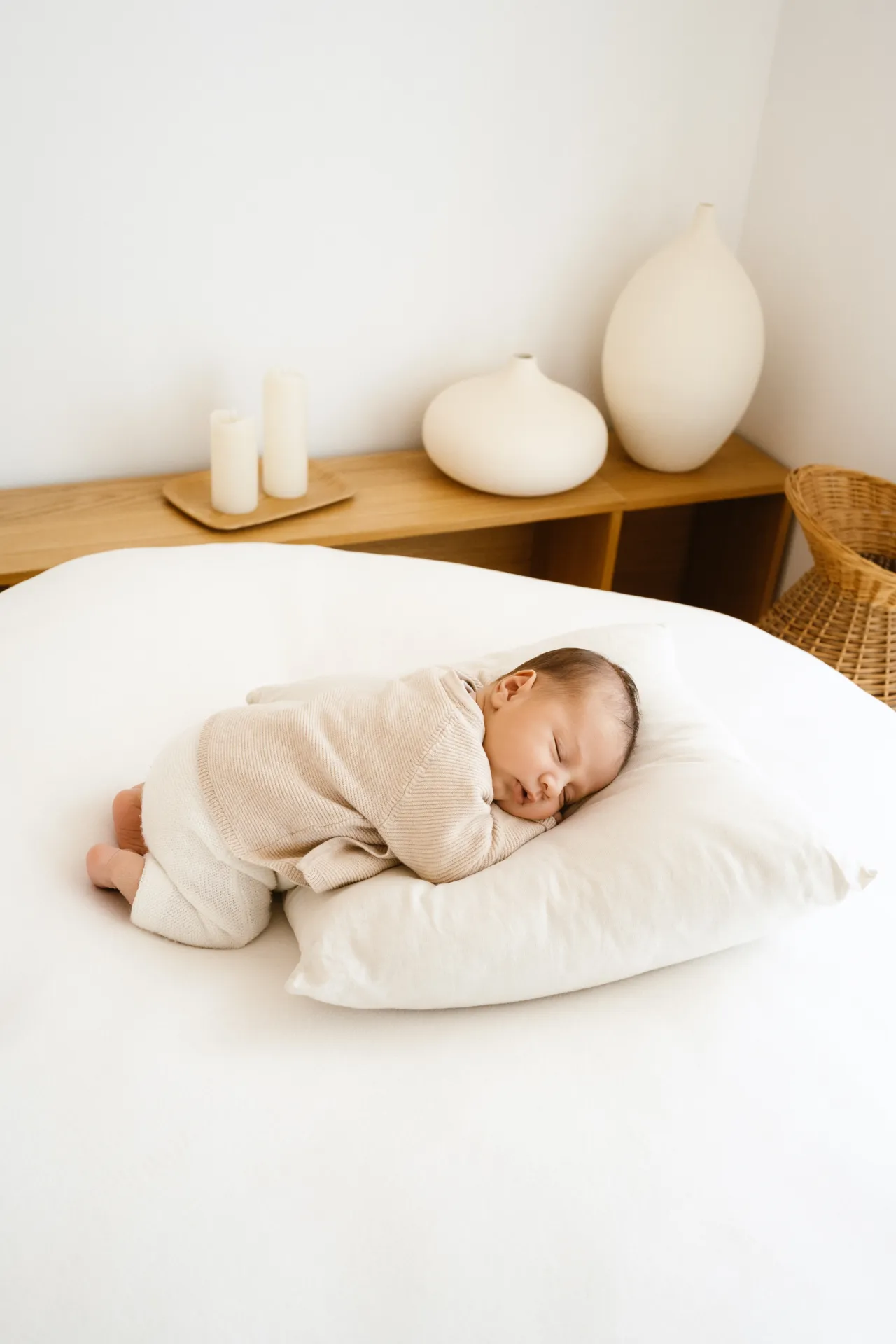 Papa berçant bébé avec douceur près de la fenêtre